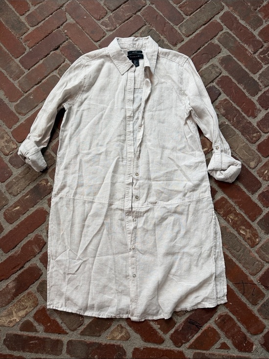 Tops - Tahari Linen Tunic Top